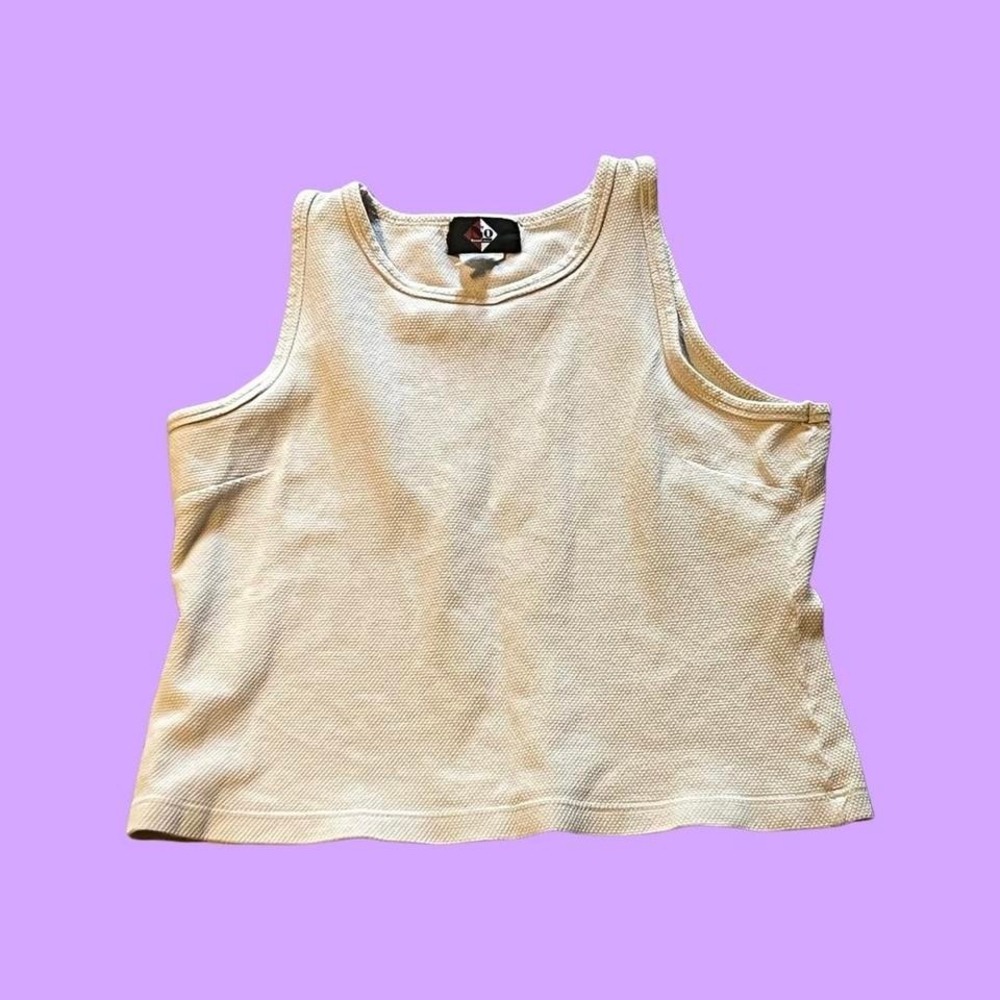 No boundaries creme vintage top size large